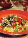 Ensalada con pasta frita